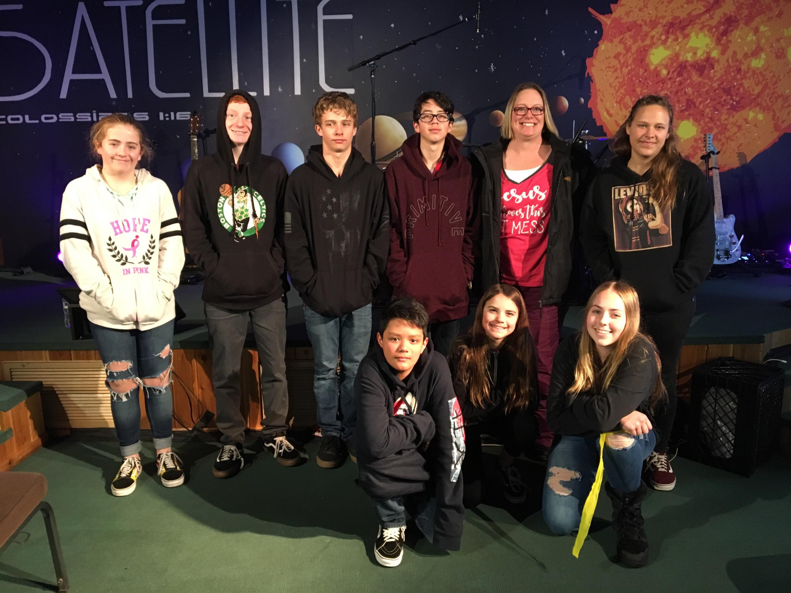 Winter Camp Family Photo BCCC Youth Group